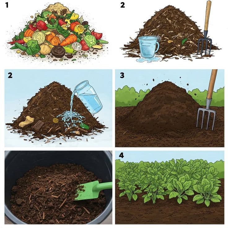 Organic Compost Banane Ka Tarika